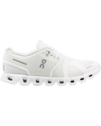 On Shoes - Weiße cloud 5 sneakers - Lyst