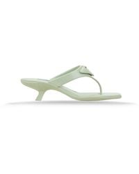 Prada - Heeled Mules - Lyst