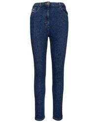 Elisabetta Franchi - Skinny Fit Jeans - Lyst