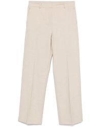 Antonelli - Straight Trousers - Lyst