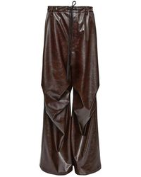 MM6 by Maison Martin Margiela - Wide Trousers - Lyst