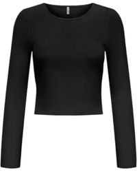 ONLY - Long Sleeve T-Shirts - Lyst