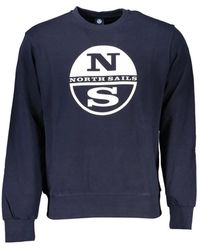 North Sails - Crew Neck Sweatshirt Klassiek Logo - Lyst
