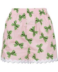 Moschino - Printed Shorts - Lyst