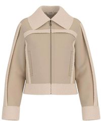 Guess - Faux Shearling Jacket - Lyst