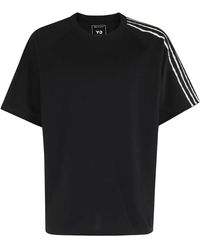 Y-3 - Tops ,Zwart ,Ss Tee - Lyst