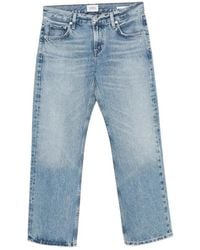 Citizens of Humanity - Faye Faded Straight-Leg Jeans - Lyst