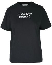 Coperni - Tops ,Zwart ,Katoen T-Shirt - Lyst