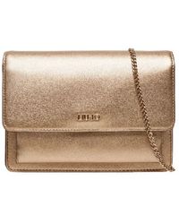 Liu Jo - Goldene crossbody-tasche mit taschen - Lyst