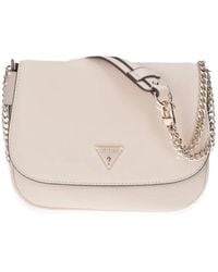 Guess - Fedora Schultertasche Mit Kette - Lyst