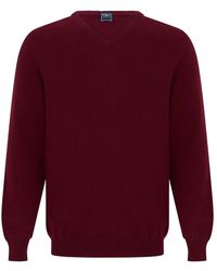 Fedeli - V-Neck Knitwear - Lyst