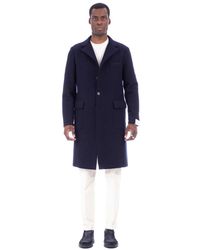 Eleventy - Single-Breasted Coats - Lyst