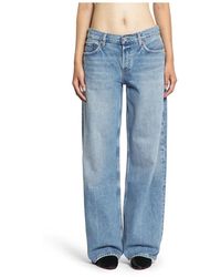 Agolde - Rigid Denim Low Rise Straight Leg - Lyst