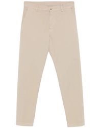 Canali - Broeken ,Katoen Nuvola Chinos - Lyst