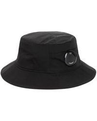 C.P. Company - Cp company chrome-r bucket hat - Lyst
