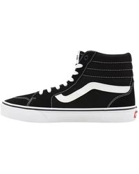 Vans - Filmore Hi Suede/Canvas Sneaker - Lyst