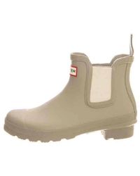 HUNTER - Schoenen ,Grijs ,Klassieke Chelsea Boot - Lyst