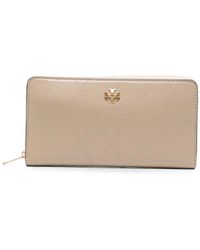 Tory Burch - Charlie Gesteppte Zip Continental Geldbörse - Lyst