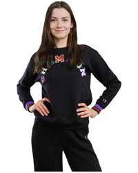 Champion - Sweatshirt Zwart - Lyst