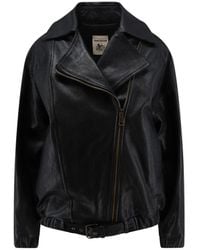 Semicouture - Leather Jackets - Lyst