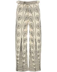 Bode - Wide Trousers - Lyst