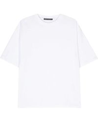 Daniele Alessandrini - Weiße sweaters mit logo-print - Lyst