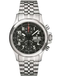 Revue Thommen - Automatischer airspeed heritage chronograph edelstahl uhr - Lyst