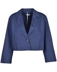 Marella - Jassen ,Blauw ,Katoen Giacchino Corto - Lyst