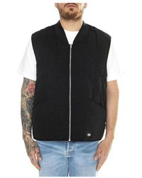 Dickies - Jassen ,Zwart ,Mouwloze Jas - Lyst