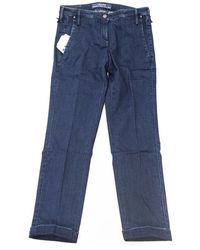 Jacob Cohen - Chino Stijl Jeans Met Logo Details - Lyst
