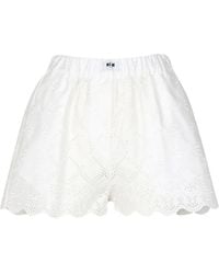 MSGM - Short Shorts - Lyst
