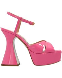Moschino - High Heel Sandals - Lyst