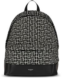Balmain - Zaino con monogramma - Lyst