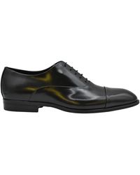 Corvari - Schoenen ,Zwart ,Zwarte Veterschoenen Voor Mannen - Lyst