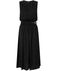 Pinko - Caserta Midi Jurk - Lyst
