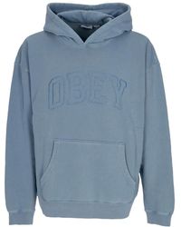 Obey - Schwerer pigment hoodie - Lyst