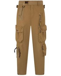 DIESEL - Straight Trousers - Lyst