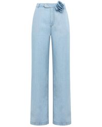 Blugirl Blumarine - Wide Trousers - Lyst