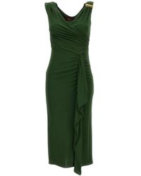 Max Mara - Viscose Jersey Midi Jurk - Lyst