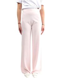 Kangra - Pantalones rosas con cintura elástica - Lyst