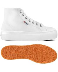 superga scarpe alte nere