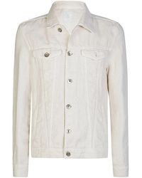 Eleventy - Jassen ,Denim Denim Jack - Lyst
