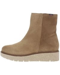 Callaghan - Wildleder Keilabsatz Stiefeletten Mit Reißverschluss - Lyst