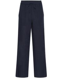 Part Two - Broeken ,Blauw ,Linnen After Midnight Linnen Broek - Lyst