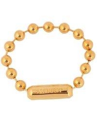 Ambush Ball Chain Bracelet - Geel