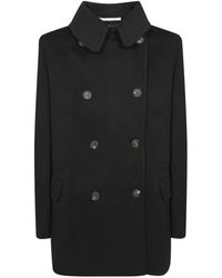 Tagliatore - Bekleidung mäntel schwarz aw24 - Lyst