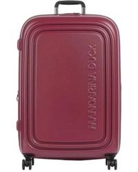 Mandarina Duck - Erweiterbarer Trolley Aus Polycarbonat Mit 4 Rädern - Lyst