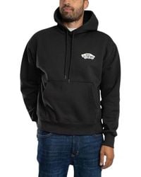 Vans - Hoodies & Sweatvesten ,Zwart ,Katoen Double Standard Pullover - Lyst