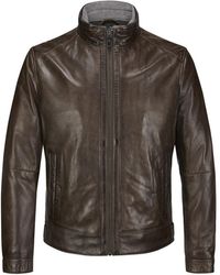Milestone - Jassen ,Bruin ,Leer Leren Jassen - Lyst