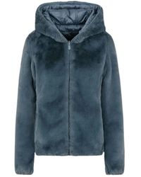 Save The Duck - Faux Fur & Shearling Jackets - Lyst